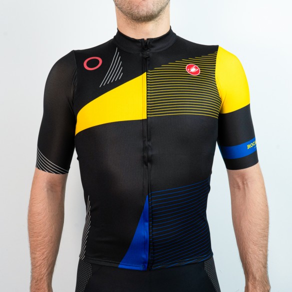 Maillot Squadra Rocacorba Negro - Castelli Series Girona
