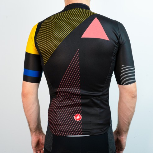 Maillot Squadra Rocacorba Negro - Castelli Series Girona