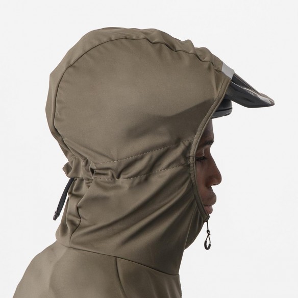 Chaqueta con capucha Trail Gr osc