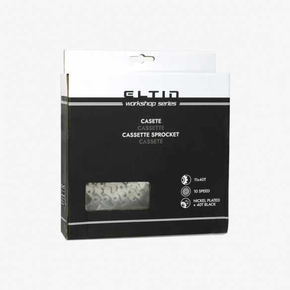 Cassette bicicleta Eltin 10V 11-40