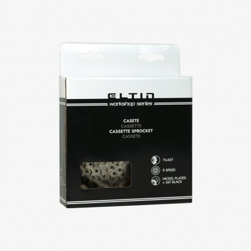 Cassette bicicleta Eltin 9V 11-36