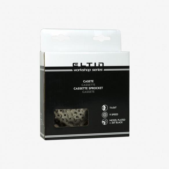 Cassette bicicleta Eltin 9V 11-36