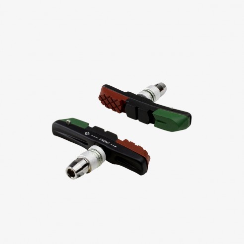 Zapatas tricolor con cartucho comp. Shimano XT/XTR 72mm