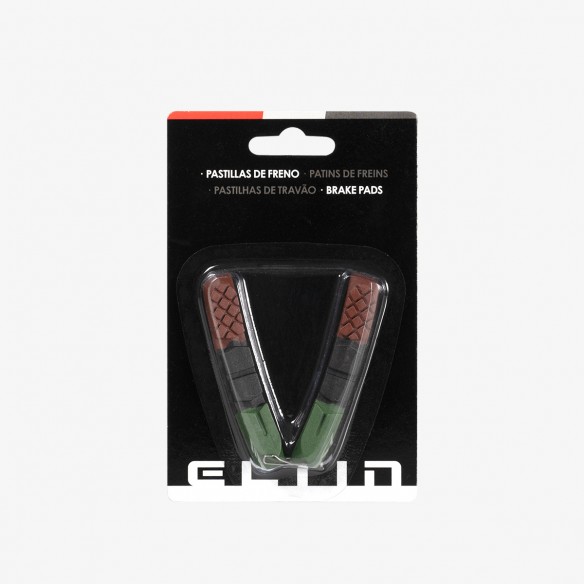 Zapatas de recambio tricolor comp. Shimano XT/XTR 72mm