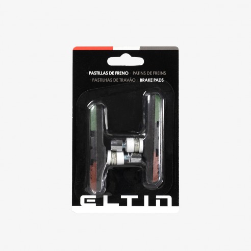 Zapatas tricolor de una pieza comp. Shimano XT/XTR 72mm