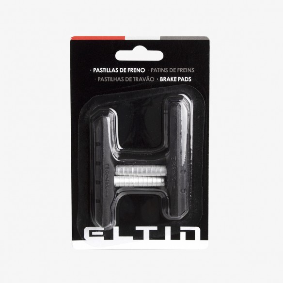 Zapatas de una pieza cantilever comp. Shimano LX/Alivio 72mm