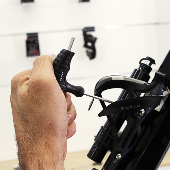 Juego de 8 llaves Allen con cabeza redondeada