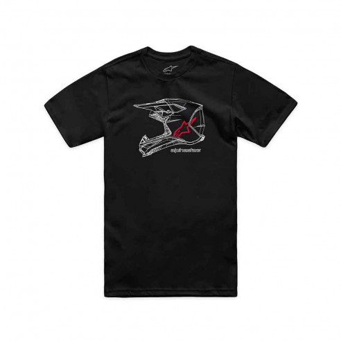 Camiseta MX Helmet CSF Neg