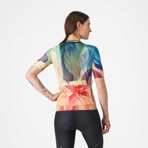 Maillot Unlimited Pro W Multicolor/Vrd/Nrj