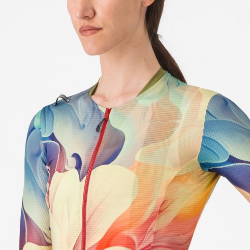 Maillot Unlimited Pro W Multicolor/Vrd/Nrj