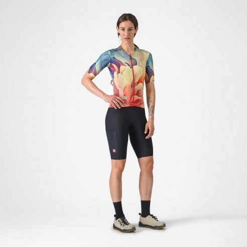 Maillot Unlimited Pro W Multicolor/Vrd/Nrj