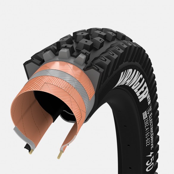 Cubierta Wrangler MTR ElectricDrive 27.5x2.6 TLC Neg