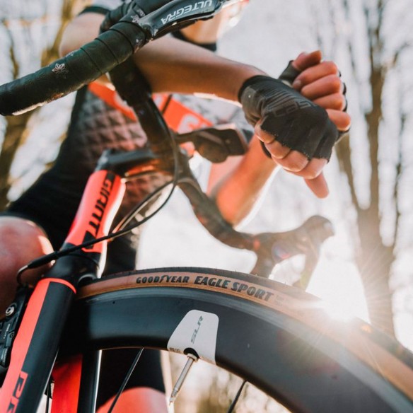 Cubierta Eagle Sport 700x25 Pleg Neg/Mrrn