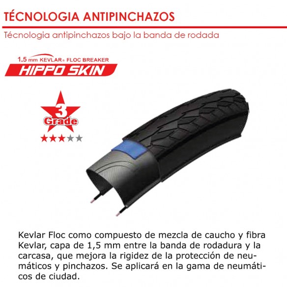 Cubierta E-Liner Folding Ríg. 20x1.75  Chaoyang