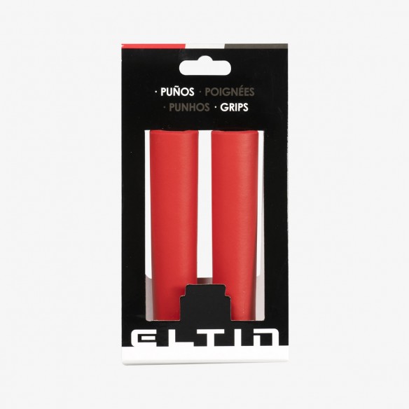 Puños Silicona Foam rojo