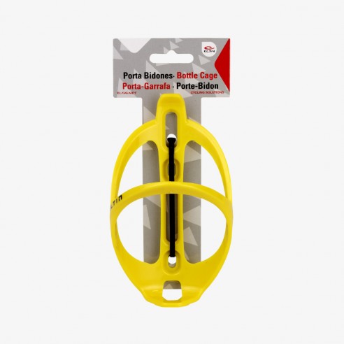Portabidón Fibra II amarillo y negro