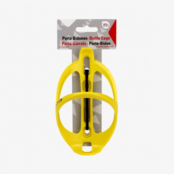 Portabidón Fibra II amarillo y negro