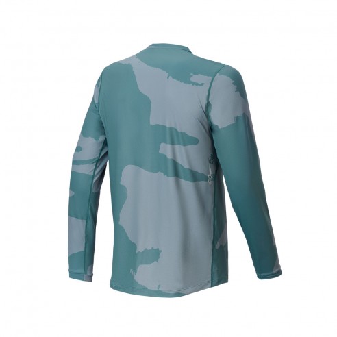 Maillot Youth A-Dura Hollow Camo m/l Plt/Pino/Camo