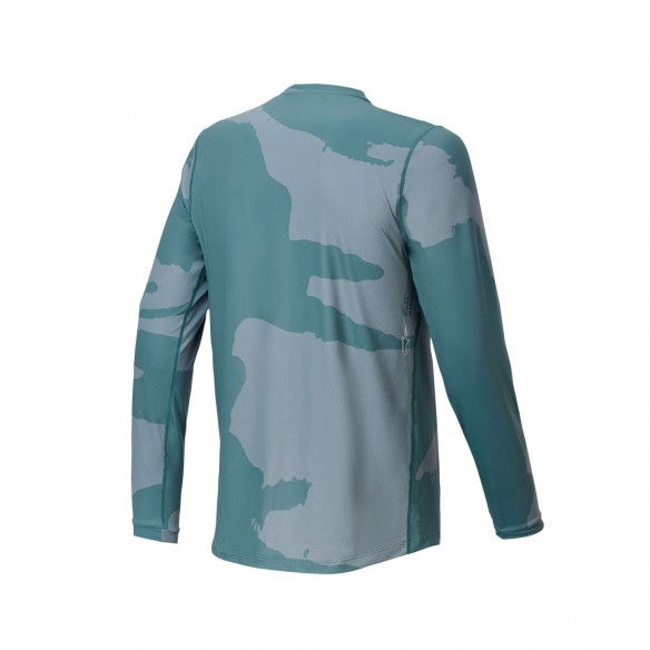 Maillot Youth A-Dura Hollow Camo m/l Plt/Pino/Camo