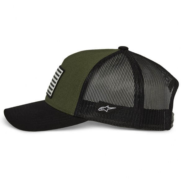 Gorra Flag Snapback Vrd militar/Neg