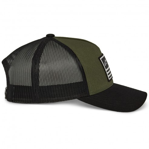 Gorra Flag Snapback Vrd militar/Neg