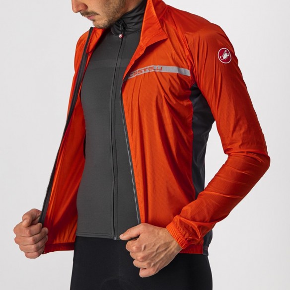 Chaqueta Squadra Stretch Rj Fiery/Gr osc