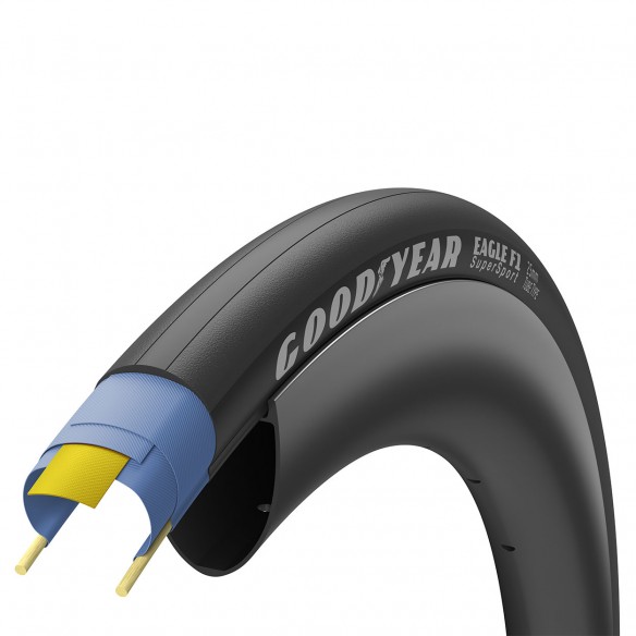 Cubierta Eagle F1 SuperSport 700x25 Pleg Neg