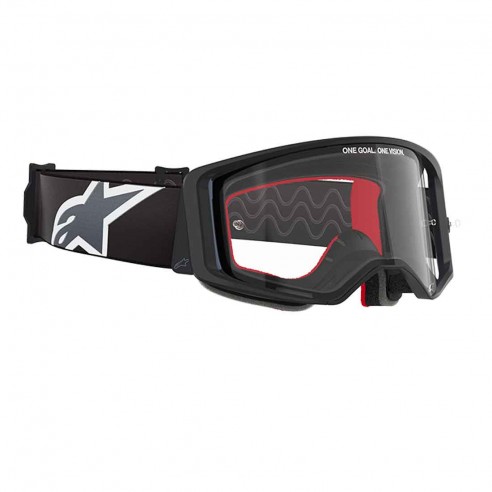 Máscara Supertech Corp Neg/Gr Transp