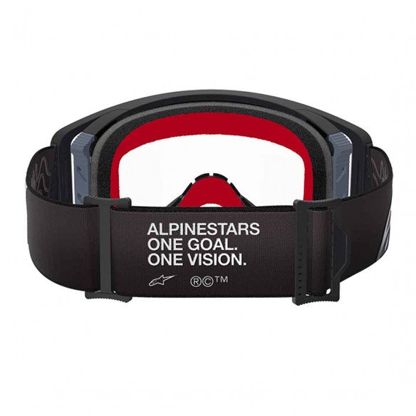 Máscara Supertech Corp Neg/Gr Transp