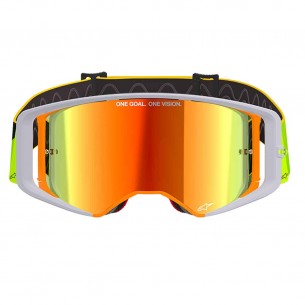 Máscara Supertech Corp Am fl/Gr Espejo Rj