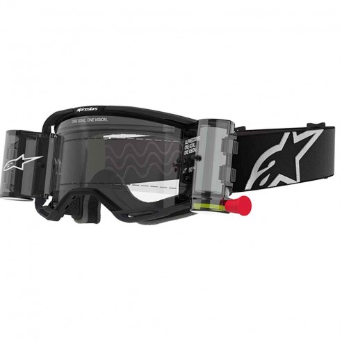 Máscara Vision 8 Corp Neg Transp Roll Off