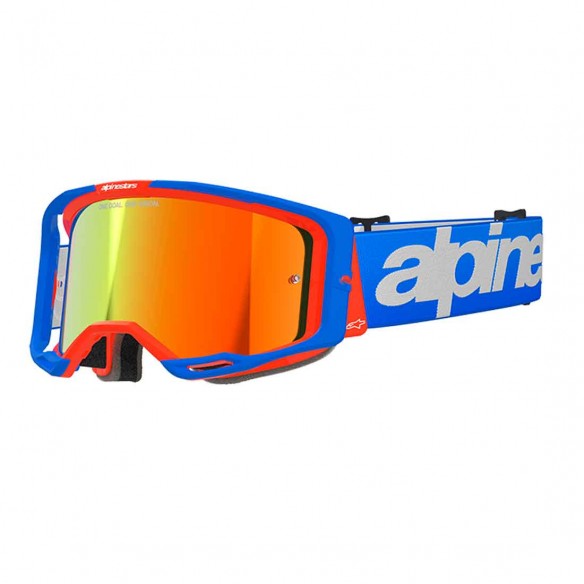 Máscara Vision 8 Wordmark Az/Nrj Espejo Rj