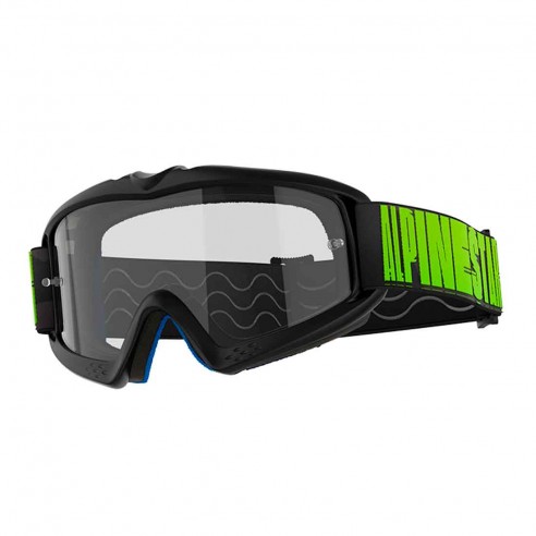 Máscara Vision Youth Hollow Carbón/Am fl Transp