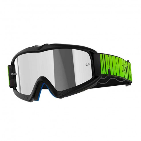 Máscara Vision Youth Hollow Carbón/Am fl Espejo Pt