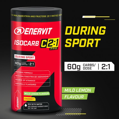 Isocarb Enervit C2:1 650g Isocarb Enervit C2:1 650g