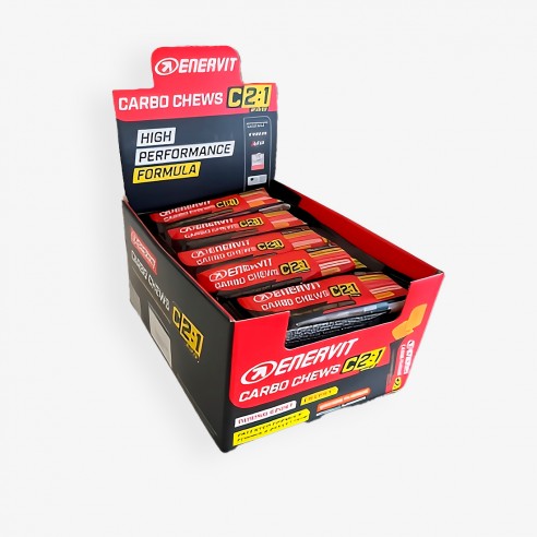 Carbo Chews Enervit C2:1 Naranja 3x34g Carbo Chews Enervit C2:1 Naranja 3x34g