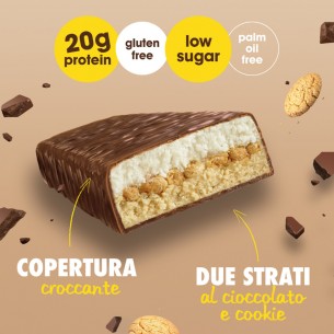 Barrita Proteinas Enervit Cookie 55g 2