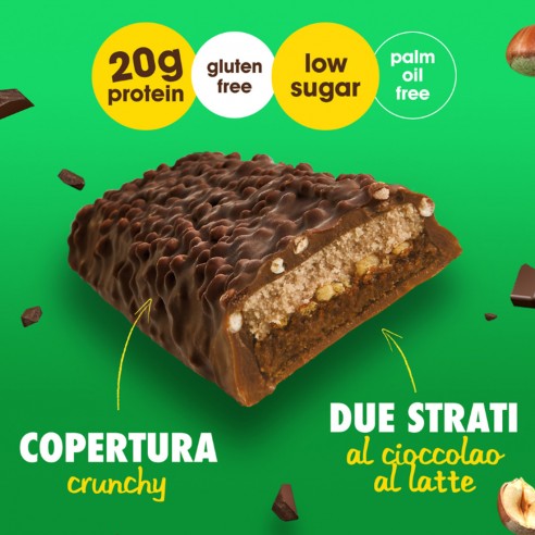 Barrita Proteinas Enervit Avellana 55g Barrita Proteinas Enervit Avellana 55g