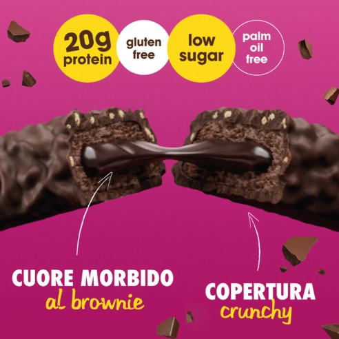Barrita Proteinas Enervit Brownie 55g Barrita Proteinas Enervit Brownie 55g