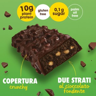 Barrita Proteinas Enervit Tarta Choco Vegana 40g 2