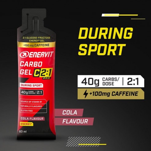 Gel Enervit C2:1 Carbo cafeina Cola Gel Enervit C2:1 Carbo cafeina Cola