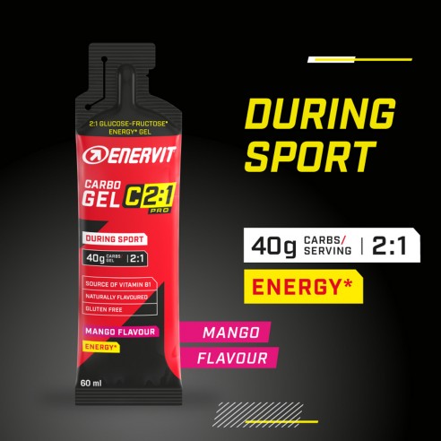 Gel Enervit C2:1 Carbo Mango 60ml Gel Enervit C2:1 Carbo Mango 60ml