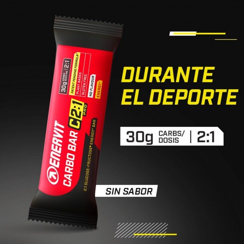Barrita Enervit C2:1 Carbo Sin sabor 45g Barrita Enervit C2:1 Carbo Sin sabor 45g