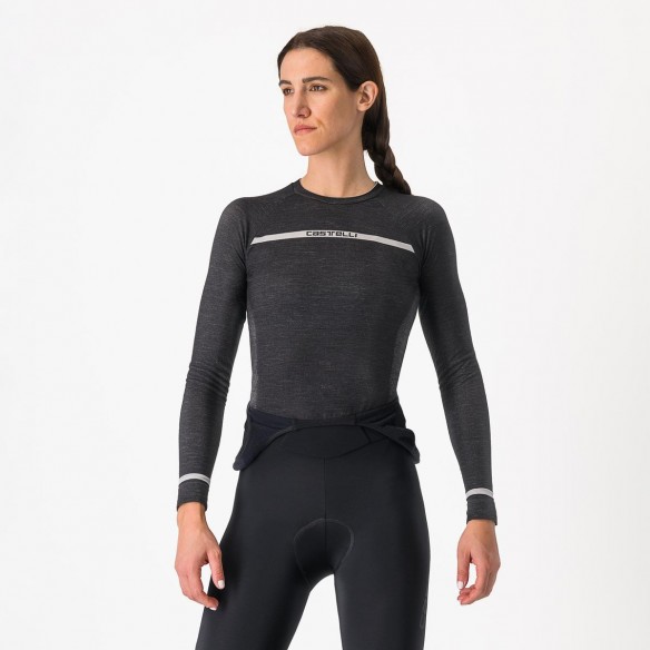 Camiseta Interior Merino Seamless W Neg