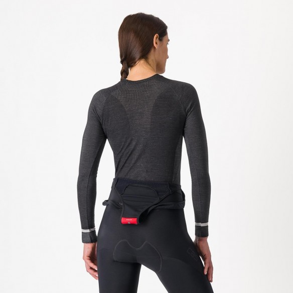 Camiseta Interior Merino Seamless W Neg