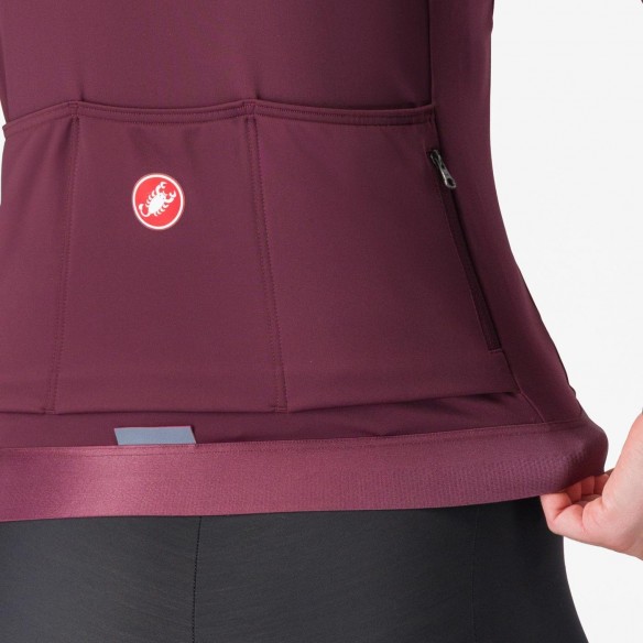 Maillot Espresso Thermal W Burdeos osc