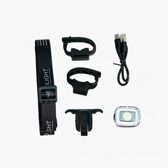 Luz delantera bicicleta Lite 200 Lumenes con luz roja