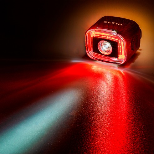 Luz delantera bicicleta Lite 200 Lumenes con luz roja