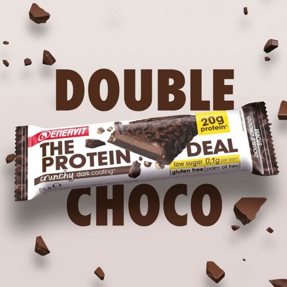 Barrita The Protein Deal Chocolate negro 55g