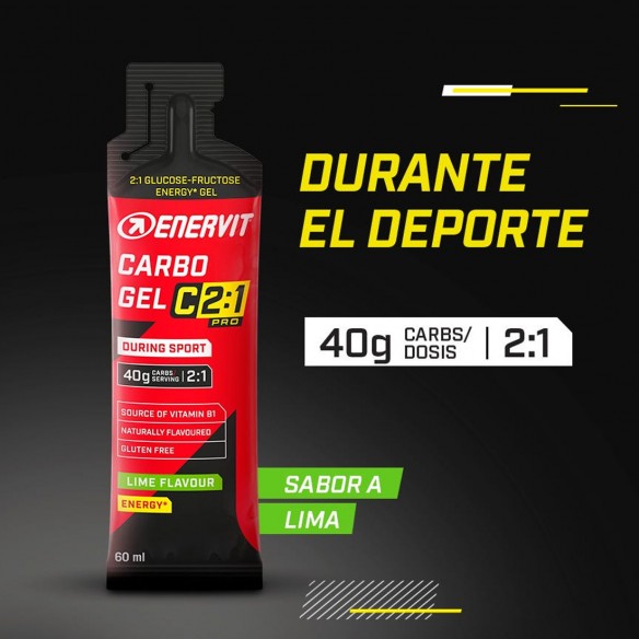 Gel Enervit C2:1 Carbo Lima 60ml